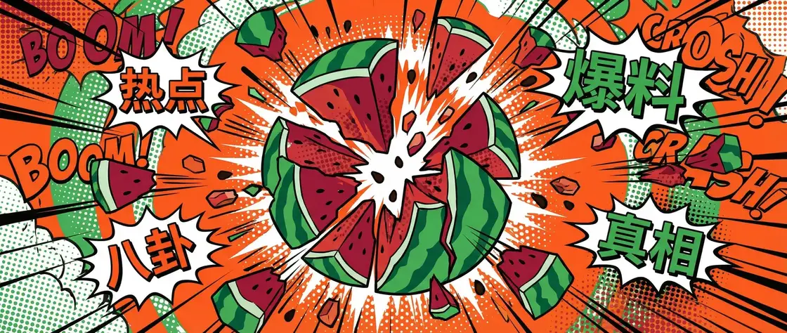 选美电视剧 今日头瓜爆炸漫画横幅
